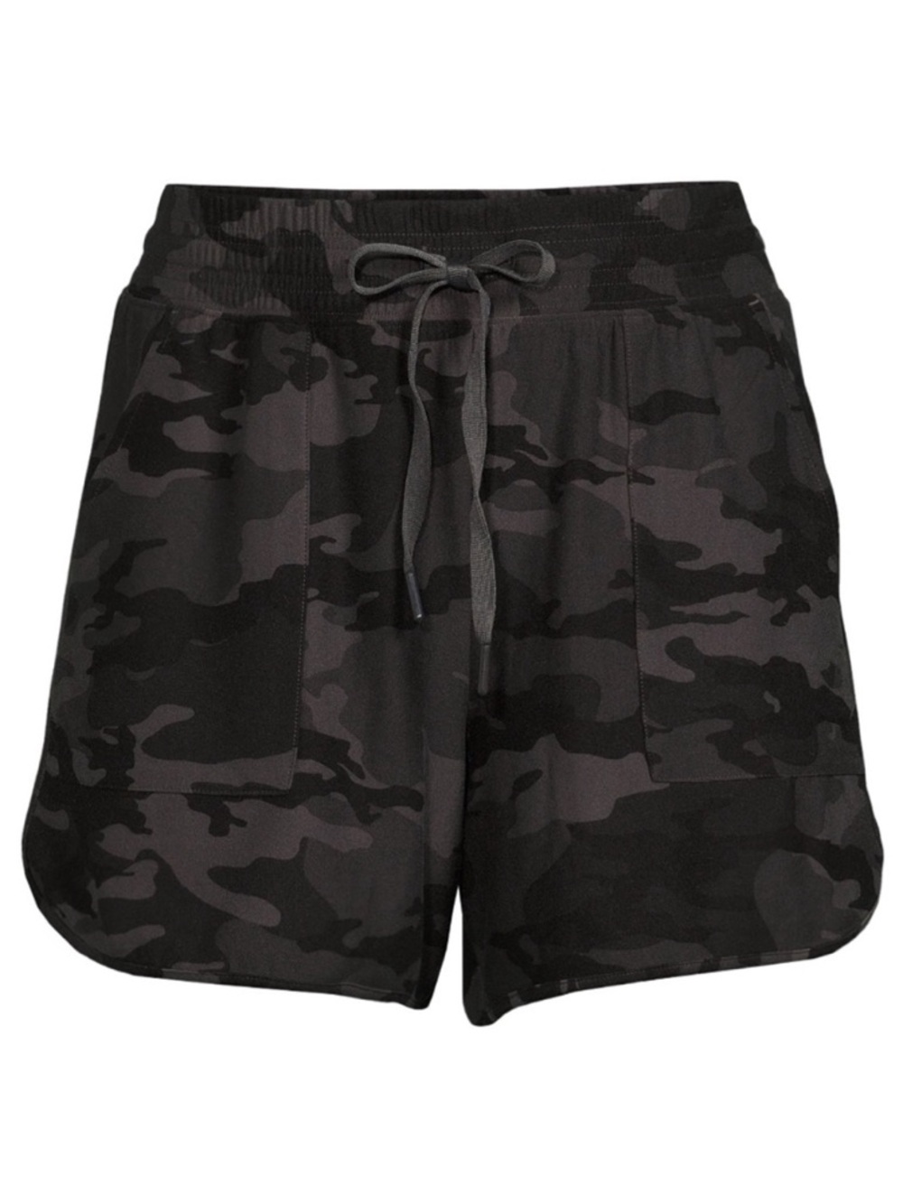 Athletic Works Camo Athletic Shorts with Drawstring